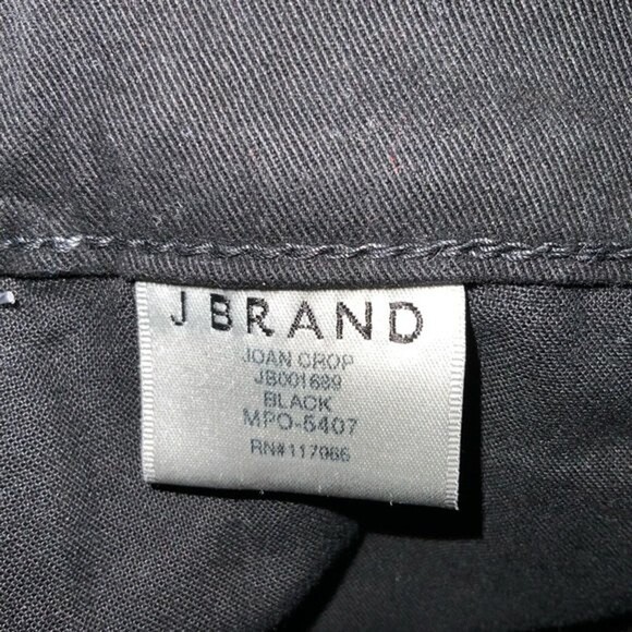 J Brand Joan Crop Super High-Rise Wide Straight Leg Jeans 25 - Picture 7 of 10